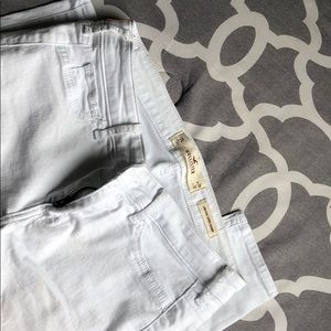Hollister white jeans